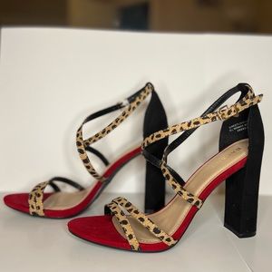 NEW! Multicolor Animal Print Heels